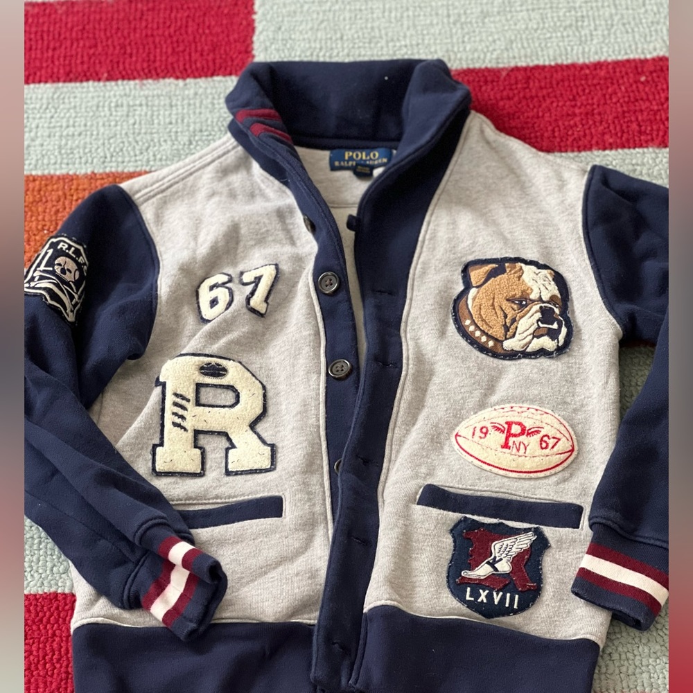 Gently used polo cardigan